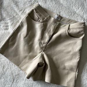Wilfred Vegan Leather Shorts